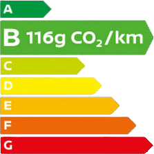 116g CO2 / km
